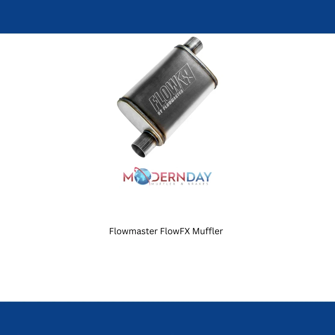Muffler Flow FX 2.5_ Offset In_2.5_ Offset Out SS Moderate Flowmaster